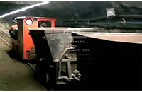 黑龍江5噸井下鋰電蓄電池電機(jī)車運(yùn)行視頻