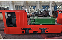 黑龍江一批CTY5噸湘潭鋰電池電機(jī)車(chē)發(fā)往國(guó)外