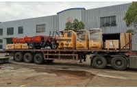 黑龍江定制型湘潭電機(jī)車在內(nèi)的礦山機(jī)械發(fā)往國外