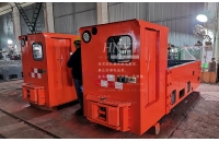 黑龍江12噸湘潭鋰電池電機(jī)車發(fā)往金屬礦