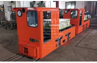 黑龍江變頻調(diào)速5噸鋰電池湘潭電機(jī)車發(fā)貨